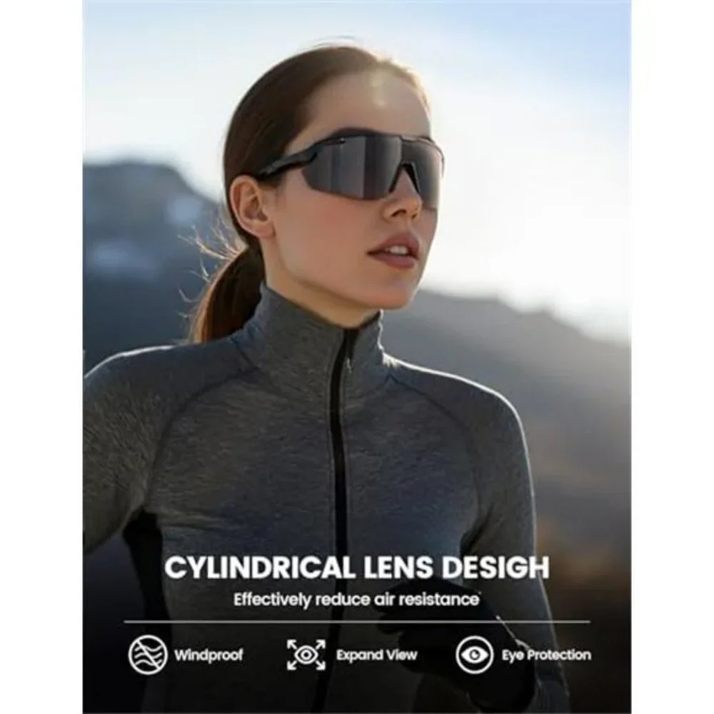 24g Polarized Sports Sunglasses for Men Women UV400 Protection Sun